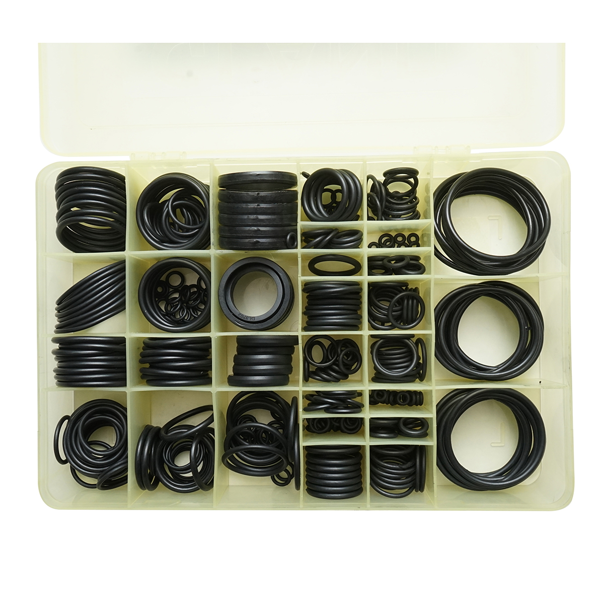 Trusa O-ring Caterpillar NBR 90 Shore, 396 piese - dimensiuni 18.77x1.78 mm, 2.80x1.90 mm, 9.80x2.40 mm, 12.37x2.62 mm, 44.40x3.10 mm, 32.92x3.53 mm