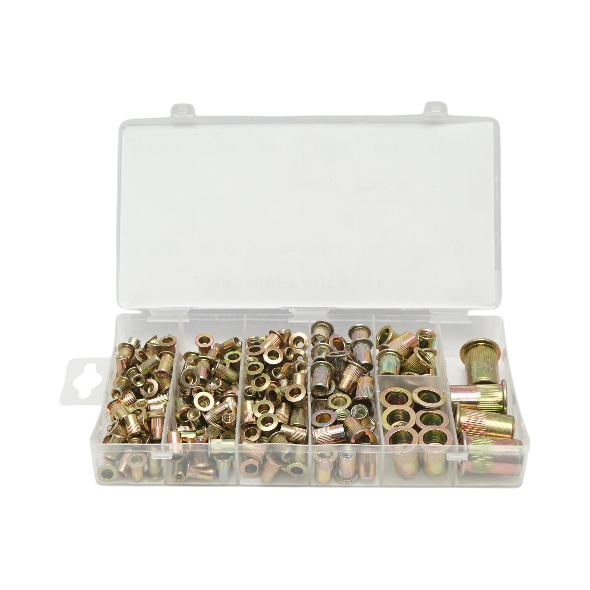 Trusa piulite nit cu guler 200 piese