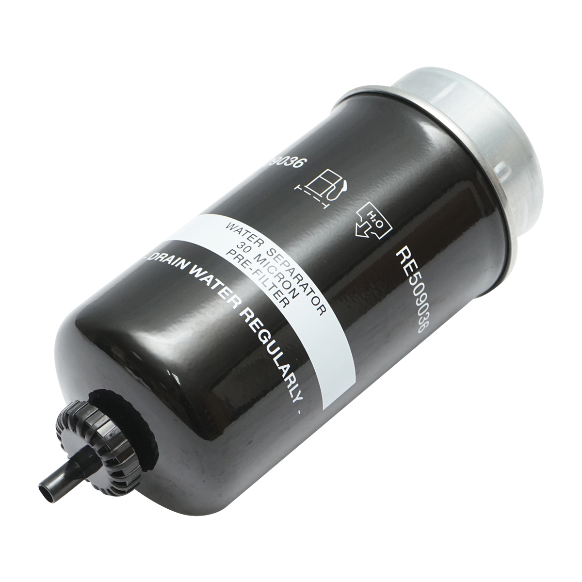 Filtru combustibil John Deere / Deutz, cod OEM RE509036, RE517180, 35274, 35634, P551435, XN386, WK8159, SK3179, SN70244, Inaltime 197 mm, Diametru 83 mm, Serii 6020/7020/7030, Agrofarm/Agrotron K