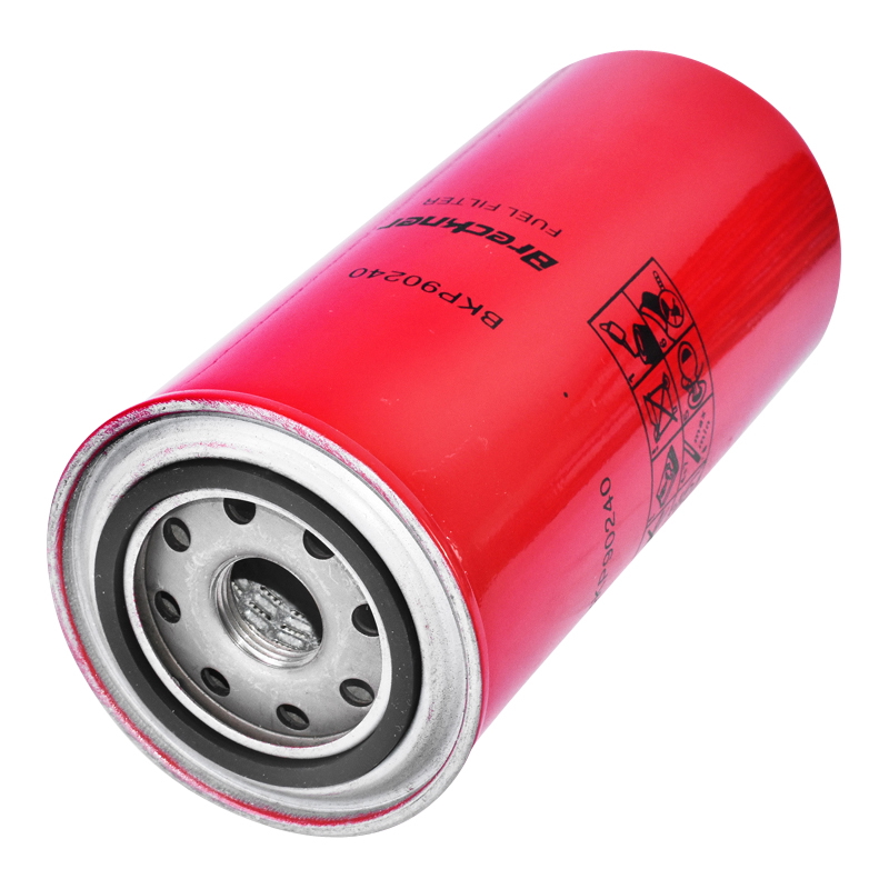 Filtru combustibil Case IH Breckner Germany, cod OEM P555627 XM149B SN5020 BF979 A184773, diametru 93 mm, lungime 205 mm, filet 1-14UN, compatibil Seria 3000/4000/5000/6000/66/86/9100/9200/9300/Magnum/Axial-Flow