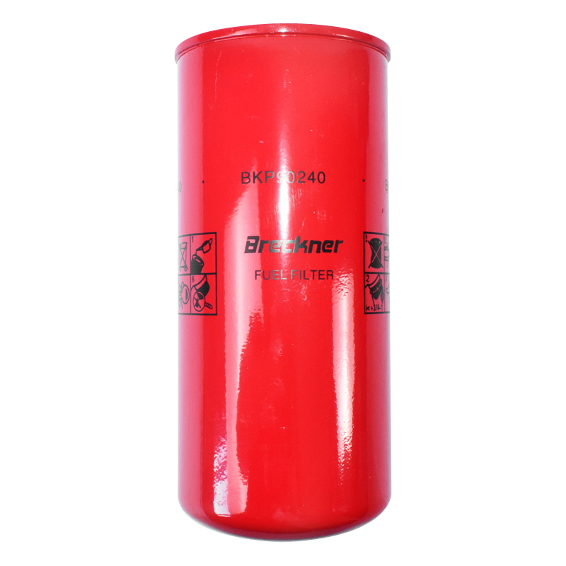 Filtru combustibil Case IH Breckner Germany, cod OEM P555627 XM149B SN5020 BF979 A184773, diametru 93 mm, lungime 205 mm, filet 1-14UN, compatibil Seria 3000/4000/5000/6000/66/86/9100/9200/9300/Magnum/Axial-Flow