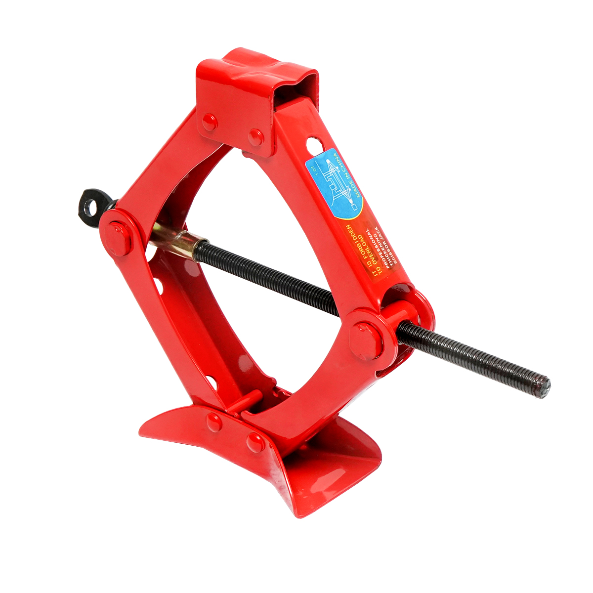 Cric mecanic auto 1T, lungime 340 mm, inaltime 85-290 mm, latime 80 mm, talpa sustinere 40/52 mm, greutate 750 g