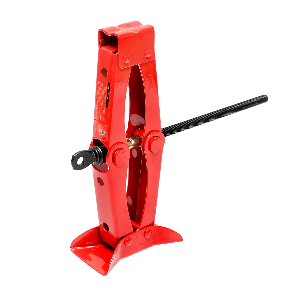 Cric mecanic auto 1T, lungime 340 mm, inaltime 85-290 mm, latime 80 mm, talpa sustinere 40/52 mm, greutate 750 g