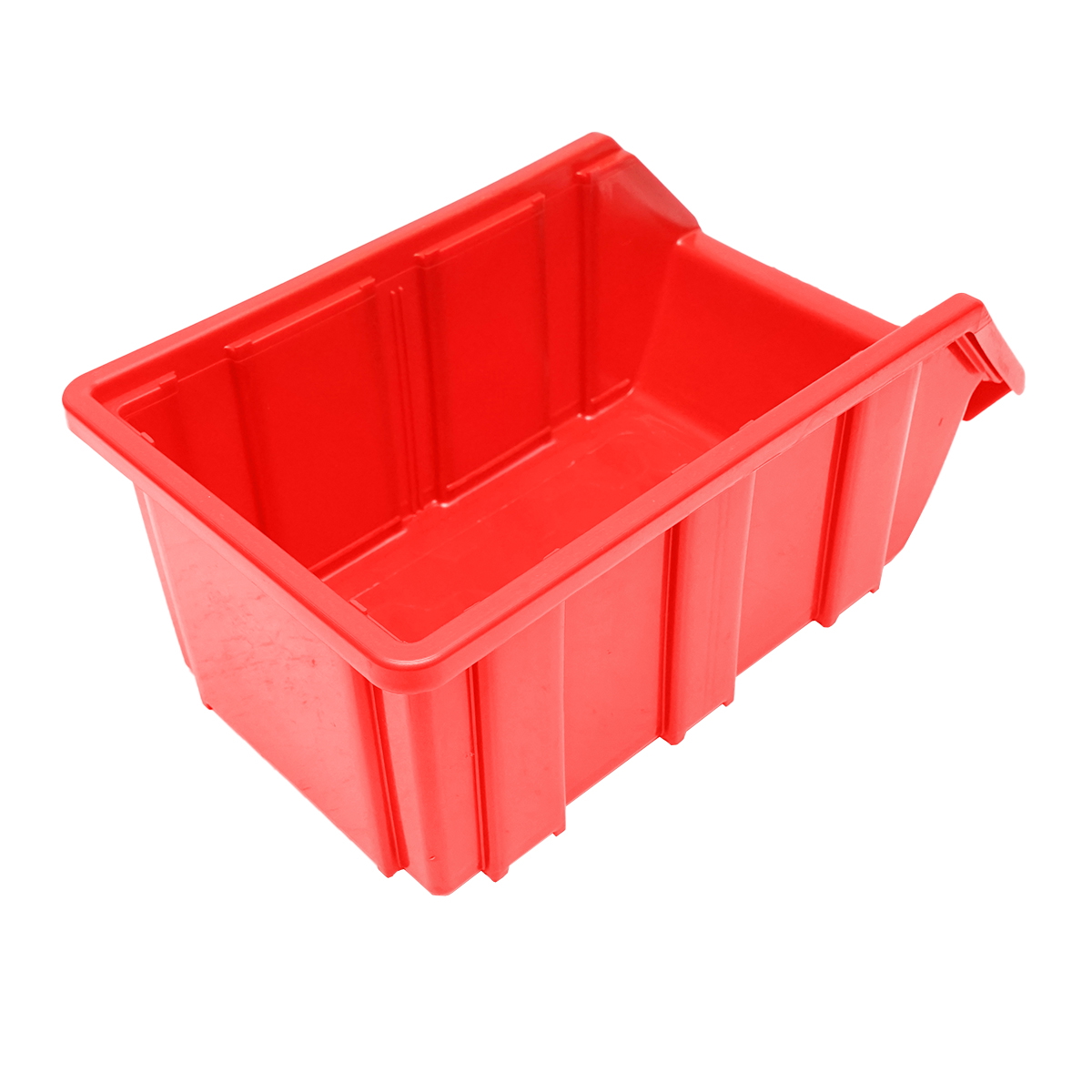 Cutie plastic depozitare rosie 175x317x148mm