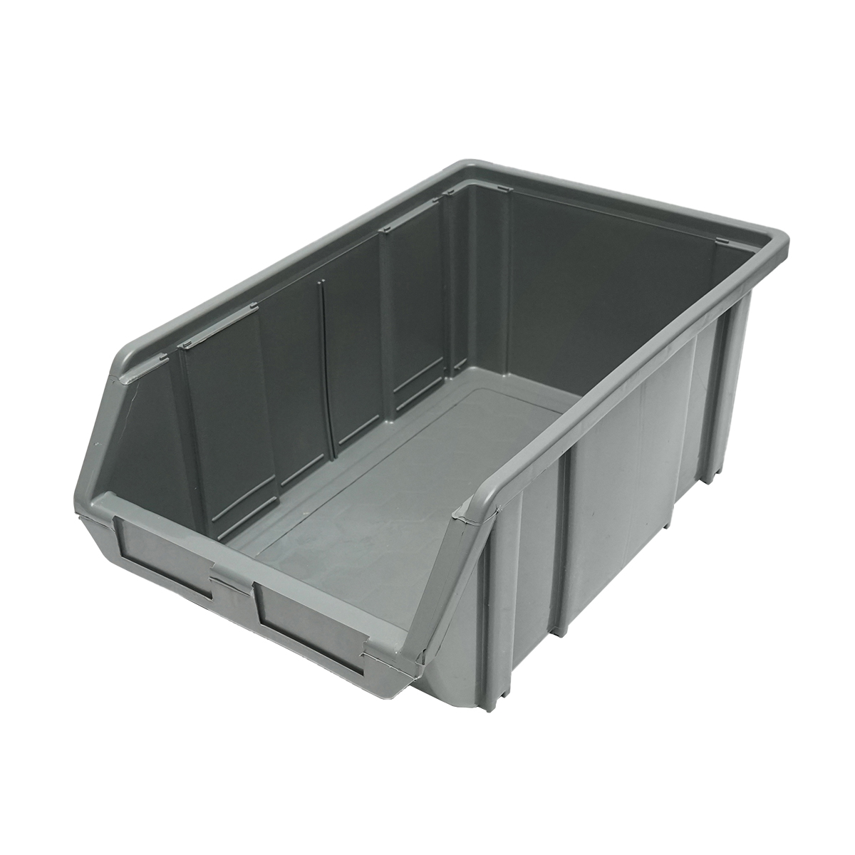 Cutie plastic depozitare gri 226x390x167 mm