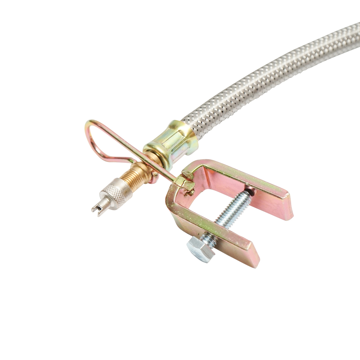 Prelungitor valva roata 50/400mm cu protectie metalica si clips cu surub