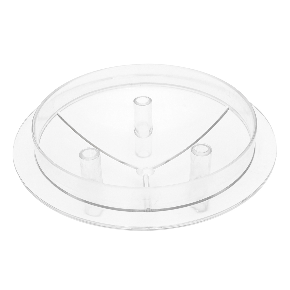 Capac transparent bidon 40L cu 3 iesiri pentru aparat de muls vaci Breckner Germany