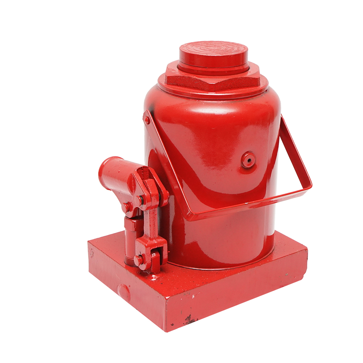 Cric hidraulic 50 tone, inaltime 250-420 mm, diametru tija 180 mm, baza 85x60x45 mm