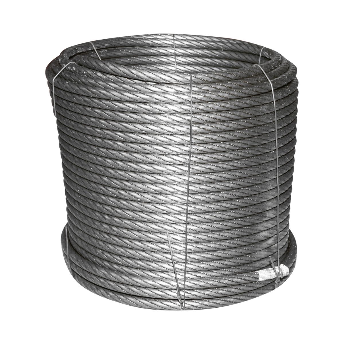 Cablu troliu otel 6x25, 13 mm, cu inima metalica, 80 m/rola, batut, 0,95 kg/1 m