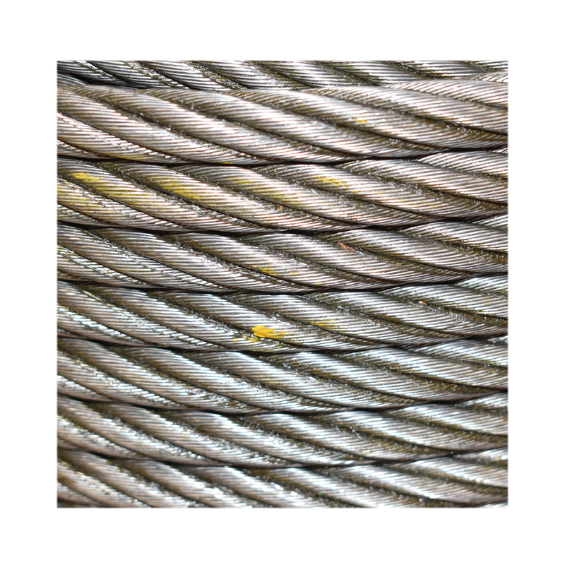 Cablu troliu otel 6x37 14 mm cu inima textila, 50 m/rola, diametru tambur 470 mm