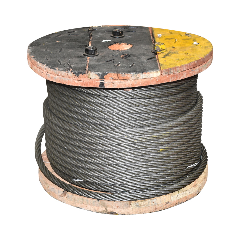 Cablu troliu otel 6x37 14 mm cu inima textila, 50 m/rola, diametru tambur 470 mm