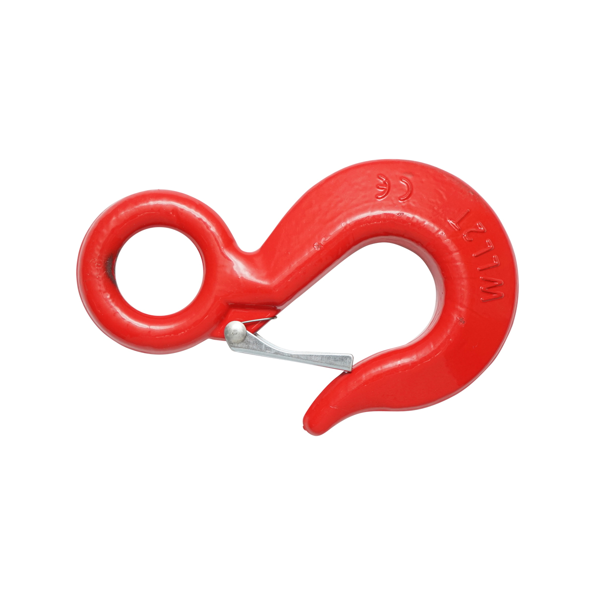 Carlig cu inel siguranta 2 T rosu