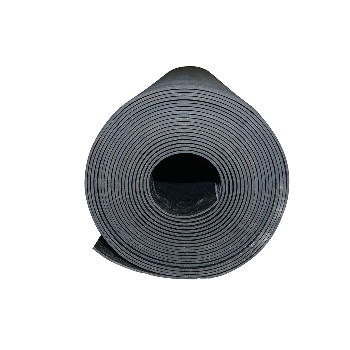 Covor cauciuc SBR+NR fara insertie textila, cu striatie, 3x1200x10000 mm (L=10 m, l=1,2 m, G=3 mm)