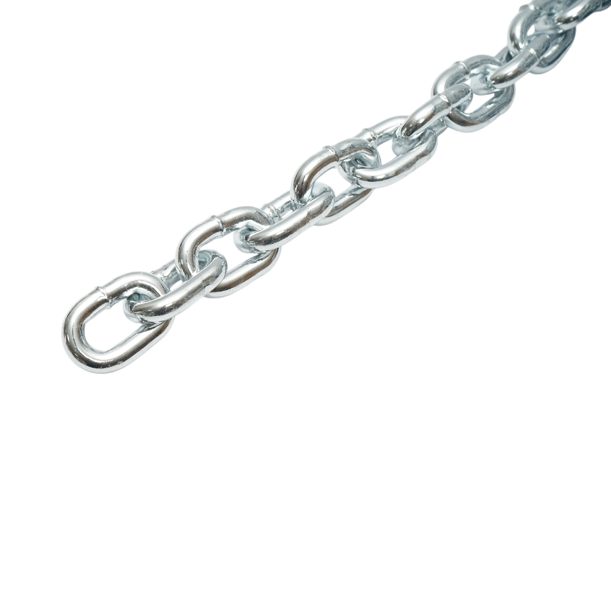 Lant electrogalvanizat DIN766 10 mm 10x28.5x33.5 mm, 10 m/rola, tambur plastic