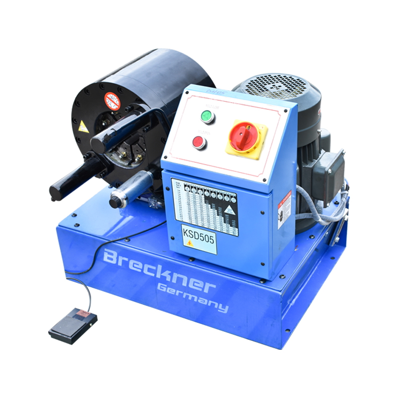 Masina de sertizat furtunuri hidraulice fi4-51mm 220V 3.7kW cu schimbare rapida Breckner Germany