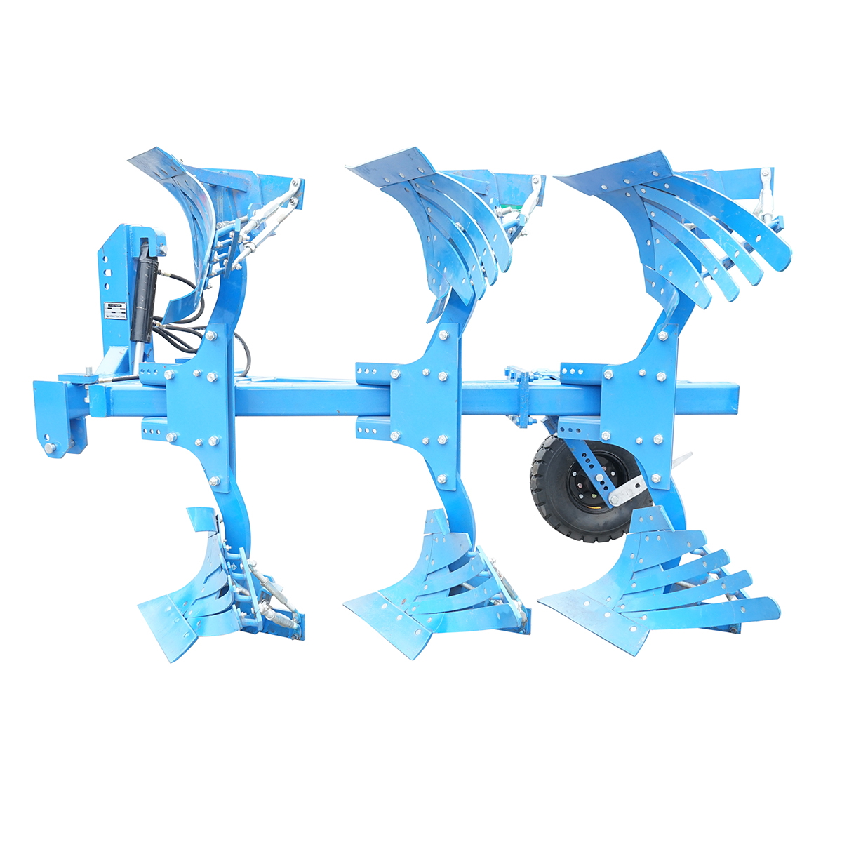 Plug agricol cu 3 (2+1) trupite reversibil hidraulic, cormane crestate Konig Traktoren