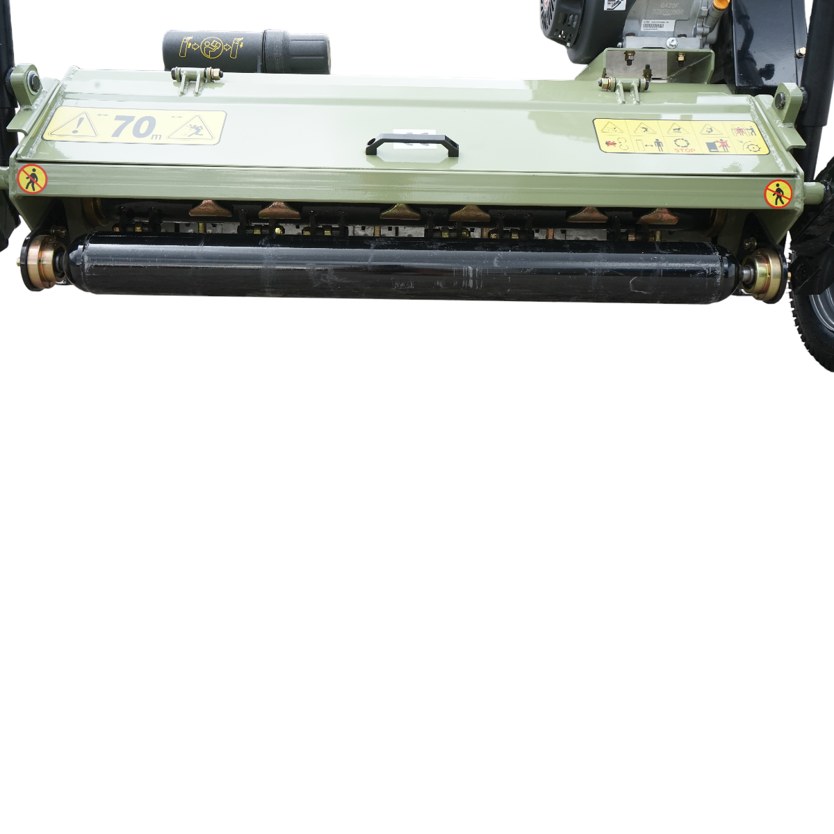 Tocatoare resturi vegetale tractabila ATV120 cu motor 15CP, latime de lucru 120cm