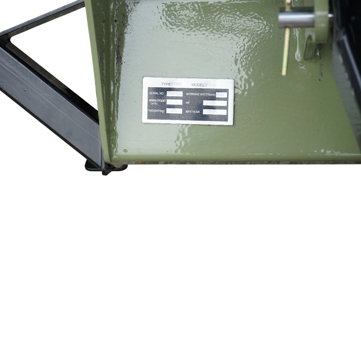 Tocatoare resturi vegetale tractabila ATV120 cu motor 15CP, latime de lucru 120cm