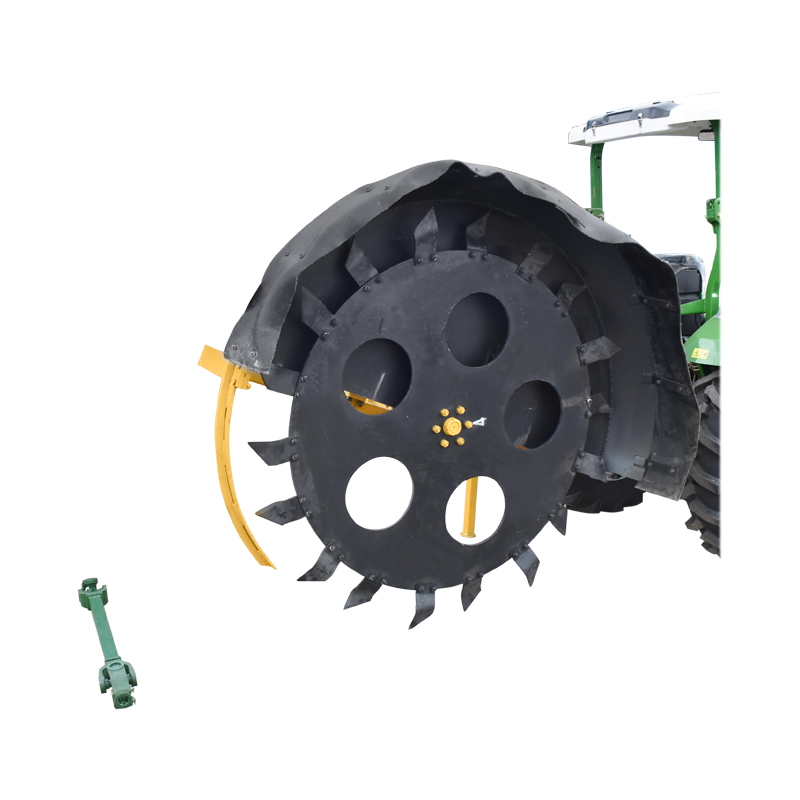 Freza sapat santuri pentru tractor 50-80 CP, latime sant 80-140 mm, adancime maxima 600 mm, viteza lucru 0.35-0.065 km/h