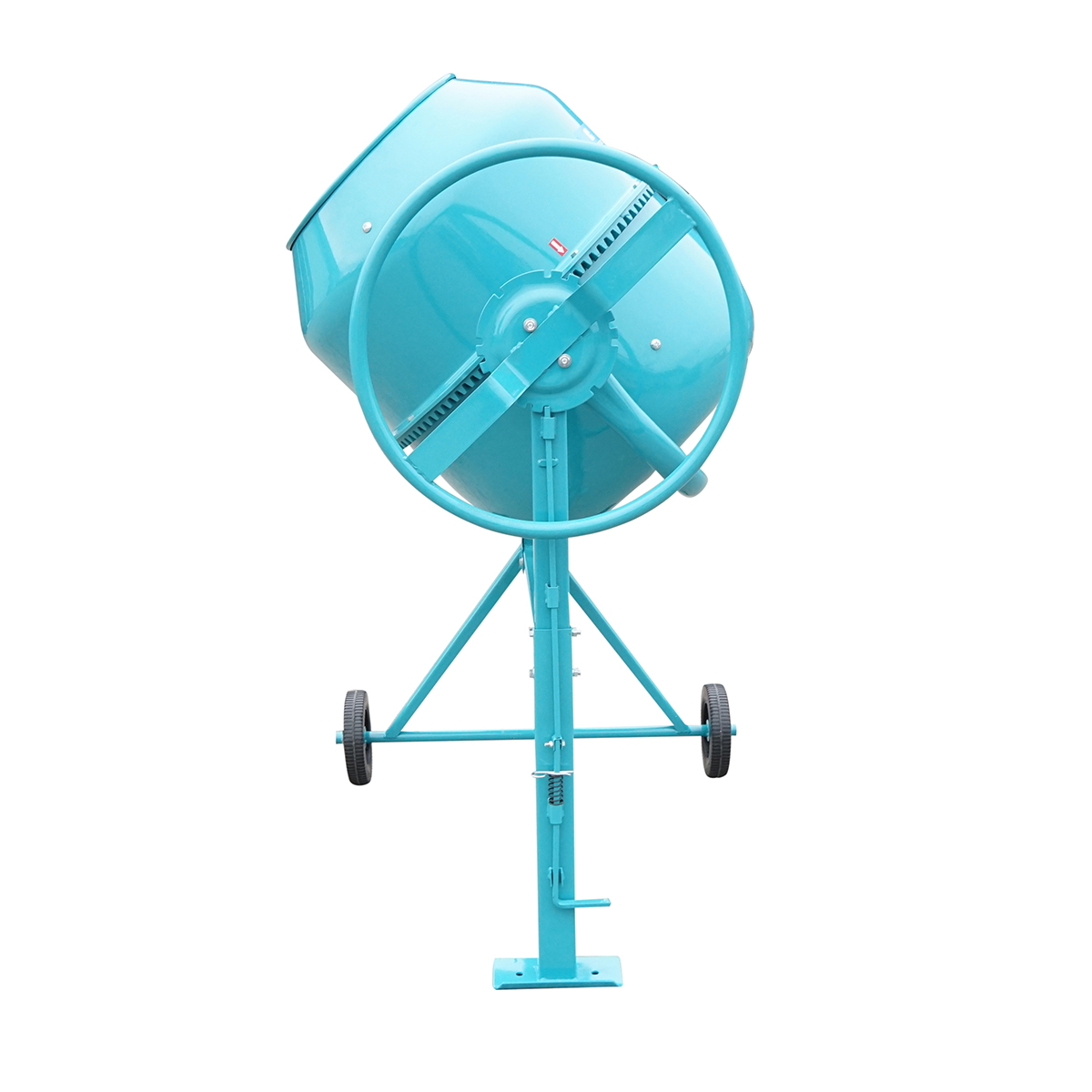 Betoniera 550 W 230 V/50 Hz, cuva 140 L (capacitate lucru 105 L), pinion si coroana din fonta, 48 Kg