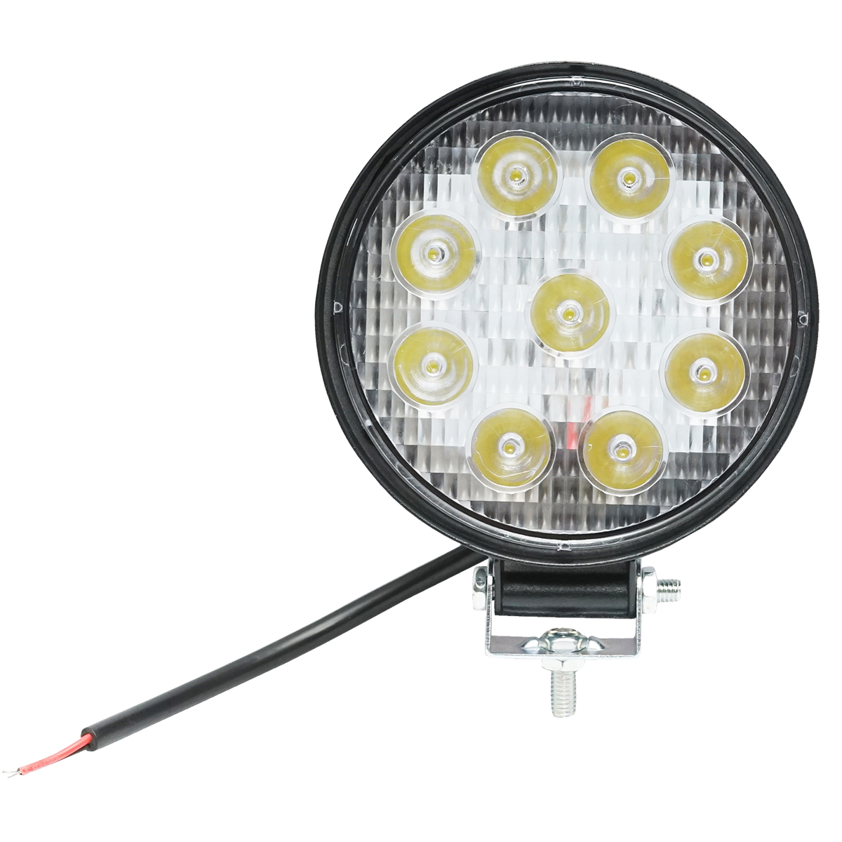 Lampa 9 LED-uri 10-60V 27W unghi de radiere 60 rotund