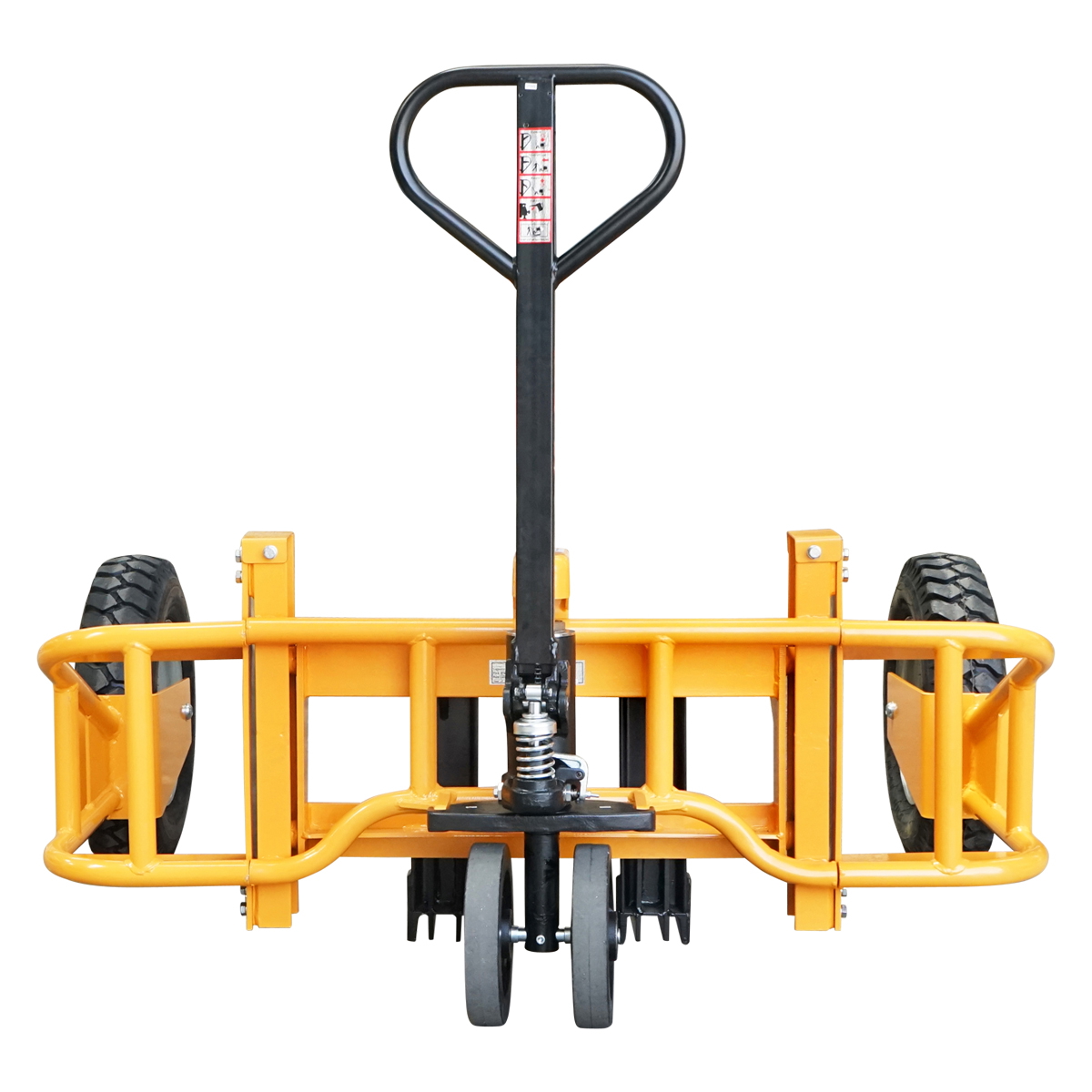 Transpalet pentru teren accidentat, sarcina maxima 1T, lungime furci 800mm