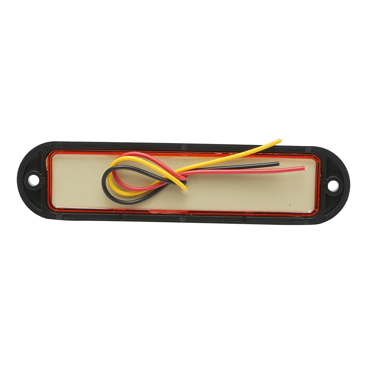 Lampa laterala gabarit slim LED galbena 12-24V, 160x36x25 mm, distanta gauri 140 mm, Breckner Germany FR 1286 Y