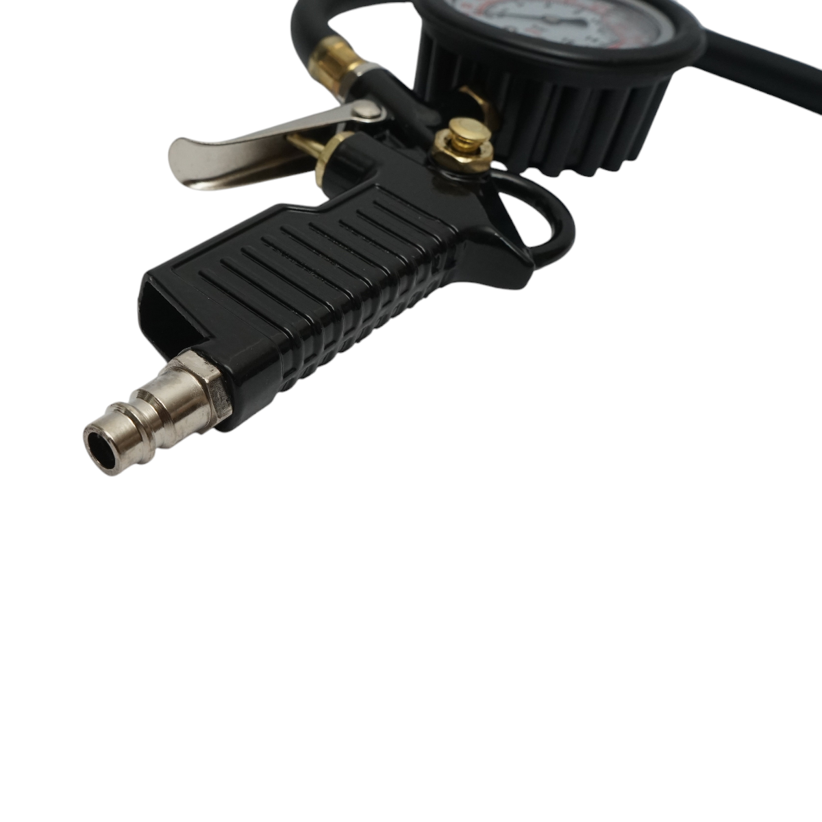 Pistol umflat roti Breckner Germany cu furtun si manometru mecanic, domeniu 0-16 Bar (0-230 PSI), racord alimentare aer 1/4