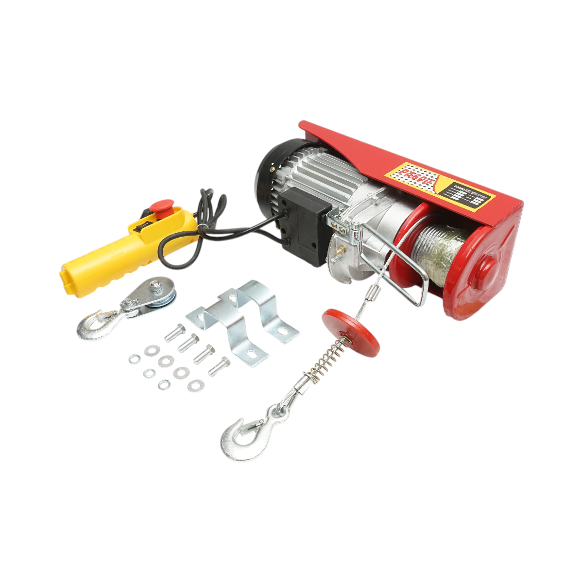 Palan electric / macara 220V 50Hz 1150W, sarcina maxima 300/600 Kg, viteza ridicare 5-10 m/min, inaltime ridicare 6-12 m, protectie IP40