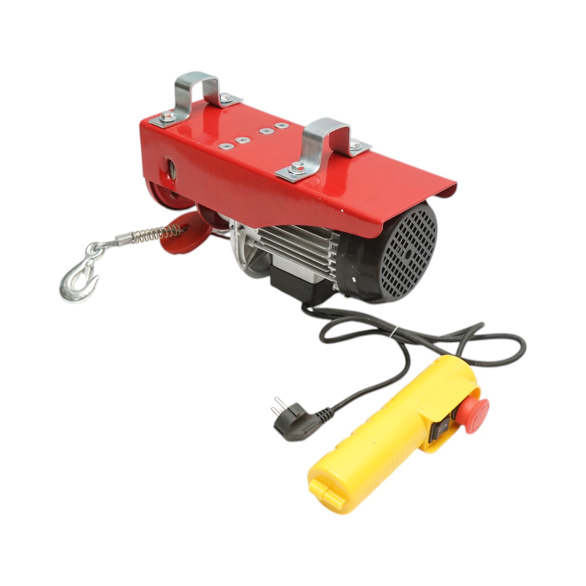 Palan electric / macara 220V 50Hz 1150W, sarcina maxima 300/600 Kg, viteza ridicare 5-10 m/min, inaltime ridicare 6-12 m, protectie IP40