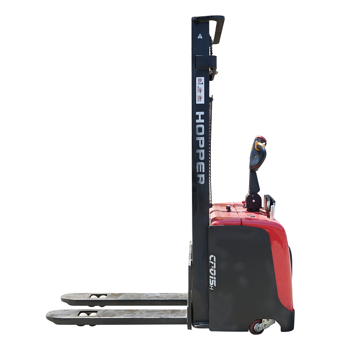 Transpalet electric 1T, baterie 24V/210Ah, inaltime ridicare 3500mm