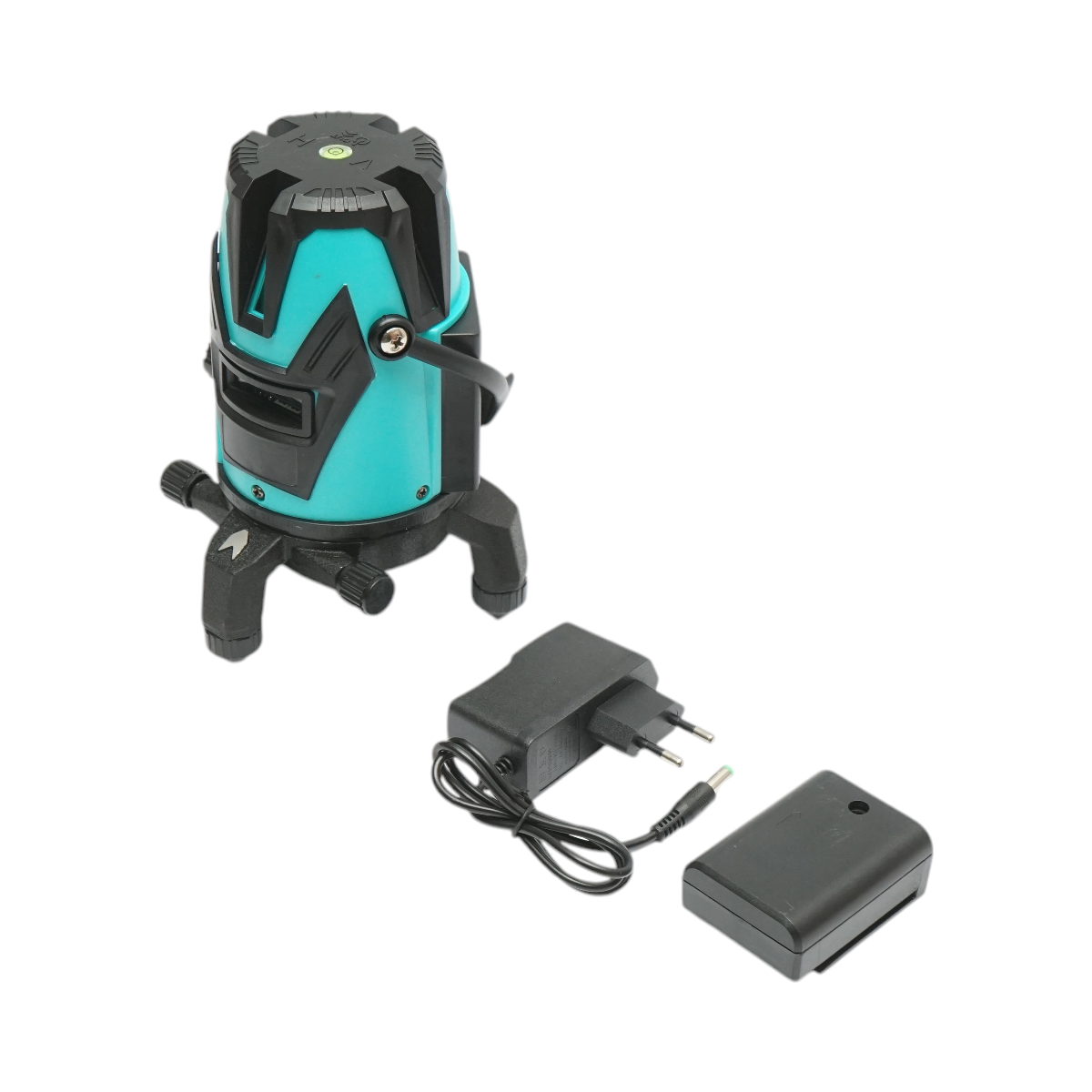 Nivela laser verde cu 3 linii in cruce, senzor electronic, raza 10 m, precizie 1 mm/10 m, alimentare 3 baterii AA, dimensiune 110 x 190 mm, 1.2 kg