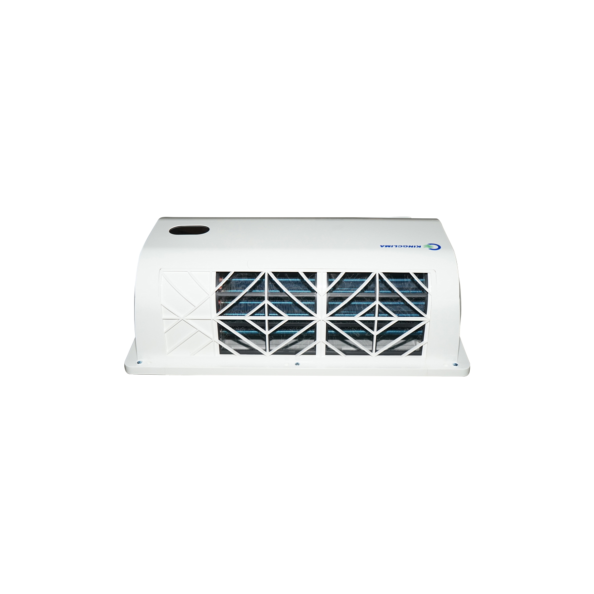 Clima stationara universala 24V 2600W / 8900 BTU cu telecomanda, ecran LED, R134A 600 gr, dimensiuni 670x500x210 mm, compatibila tractoare, buldoexcavatoare, macarale, microbuze, camioane