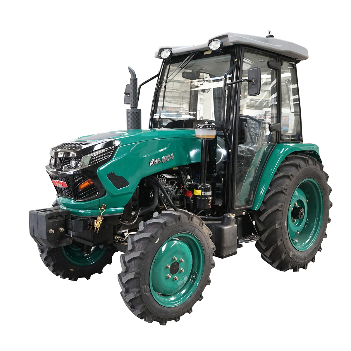 Tractor cu cabina 60HP cu roti 8.3-20/12.4-28 Konig 604