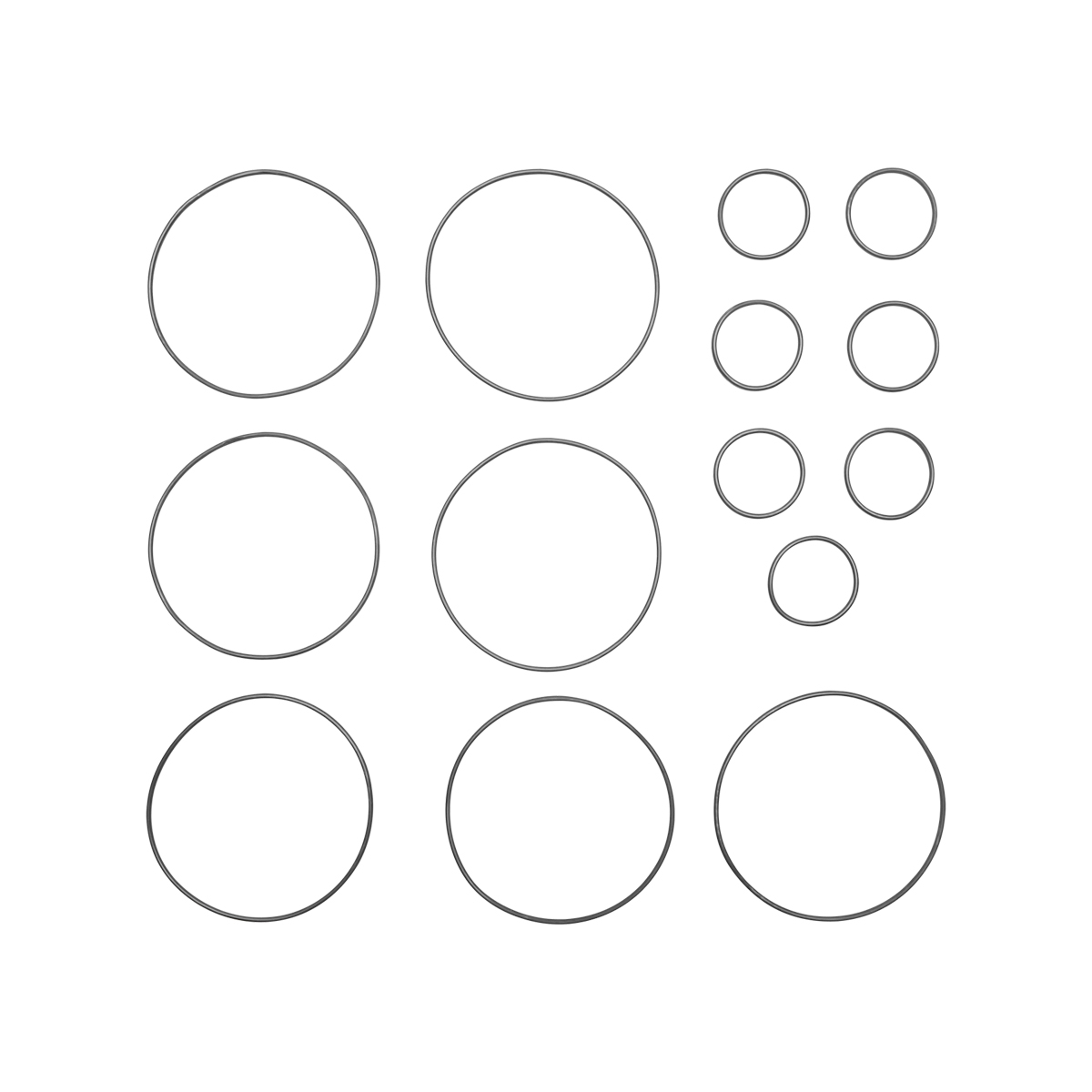 Kit garnituri ax transmisie pentru JCB OEM 828-10181 / 828-10182