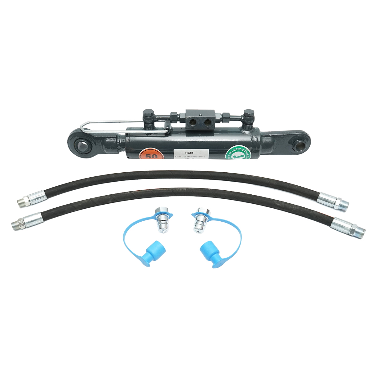 Tirant central hidraulic categoria 1-2, inchis 500mm cursa 180mm