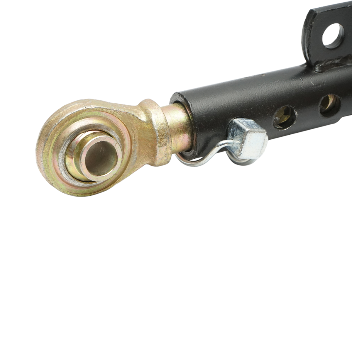 Stabilizator telescopic tirant lateral New Holland / Case IH, cod OEM 47123374, 87630689, 5093181, L inchis 390 mm, L deschis 500 mm, diametru lagar sferic 20/26 mm