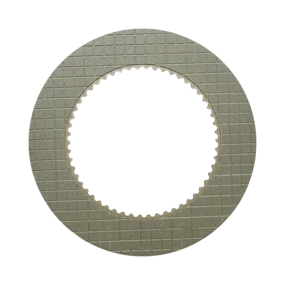 Disc frictiune John Deere OEM AR69611, RE239058, RE326609, AR94516, R36111, 580048, 842488300, diametru ext. 177.8 mm, int. 112.8 mm, 54 caneluri, grosime 2.9 mm