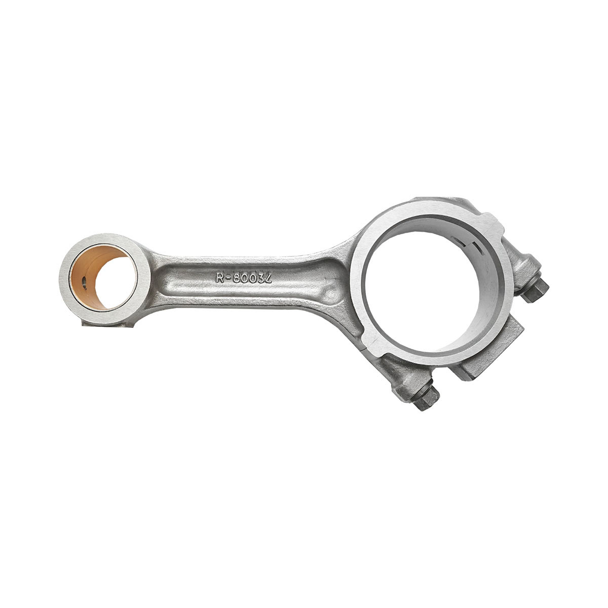 Biela piston motor John Deere Breckner Germany, cod OEM RE21076, SE500747, AR55978, RE16495, VPB6009, inaltime 275 mm, diametru 73/34 mm, latime 40/40 mm, compatibila seriile 20/30/40/45/50/55