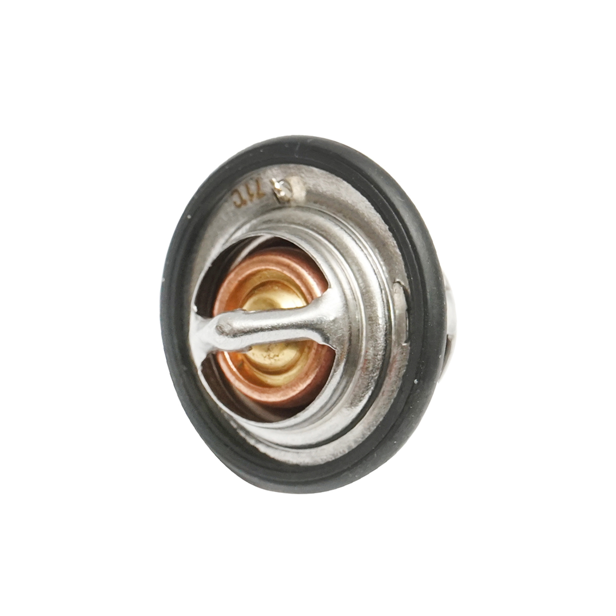 Termostat John Deere, Yanmar, Wacker Neuson 70 grade C, diametru 48 mm, inaltime 40 mm, cod OEM 129350-49800, 119350-49800, CH15536, 1000002913