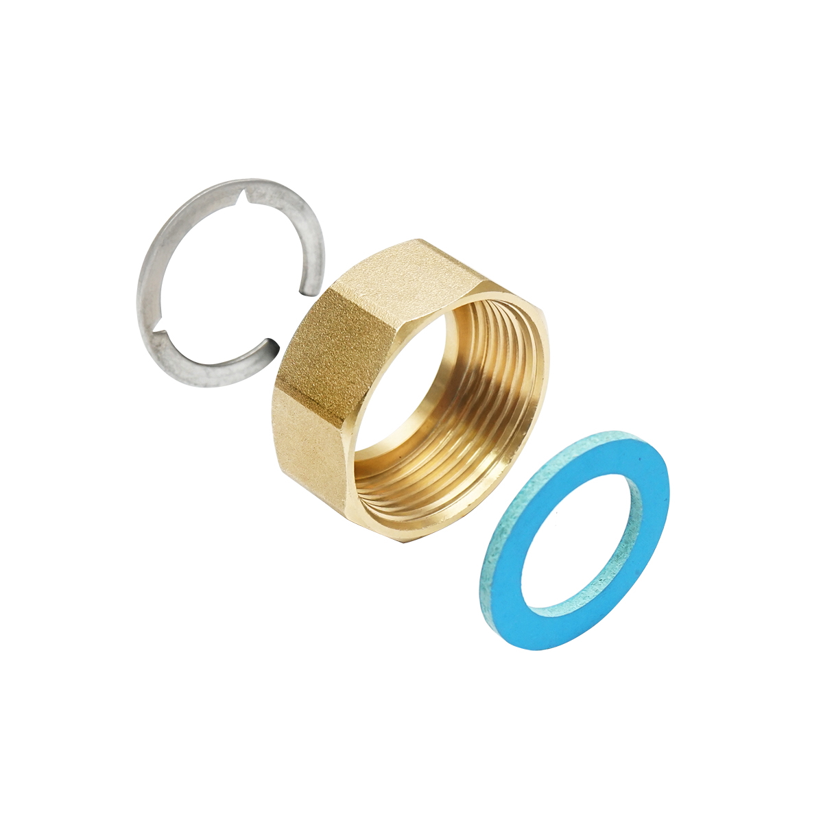 Set racord simplu DN25 1.1/4 pentru teava flexibila gofrata inox