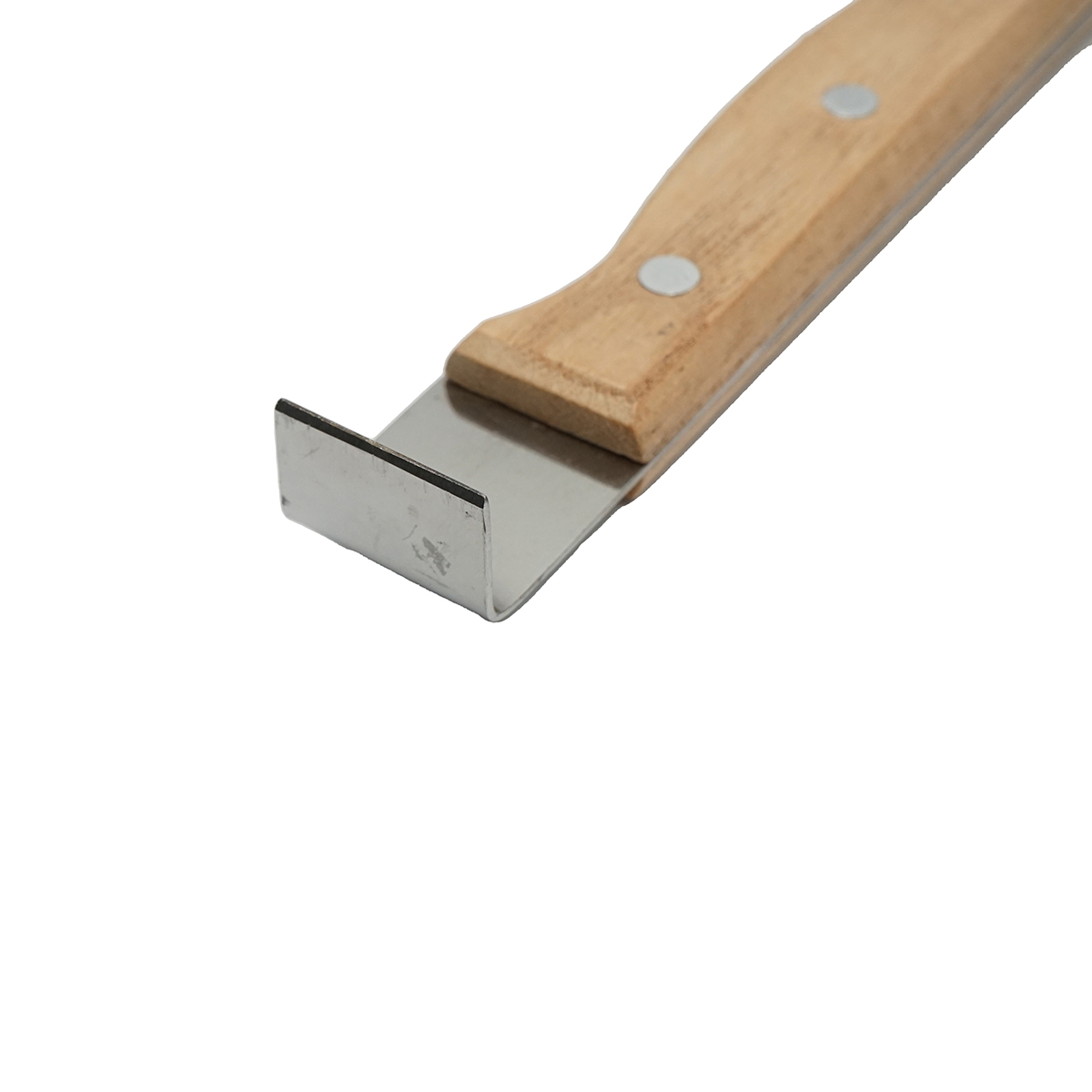 Cutit inox 300mm cu maner din lemn si dlta pentru descapacit