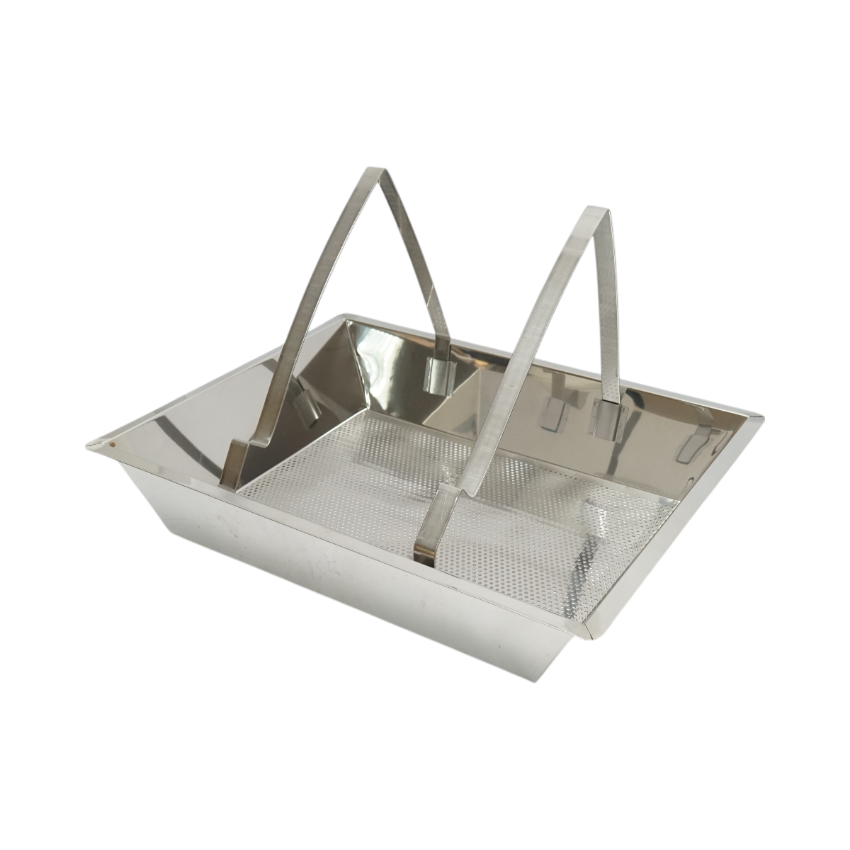 Tava pentru descapacit cu sita din inox, 520x415x110mm