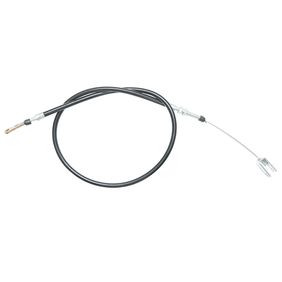 Cablu frana de mana L 1377 mm pentru Massey Ferguson Seria 300 (350, 355, 360, 365, 375, 390, 398, 399) cod OEM 1696649M91