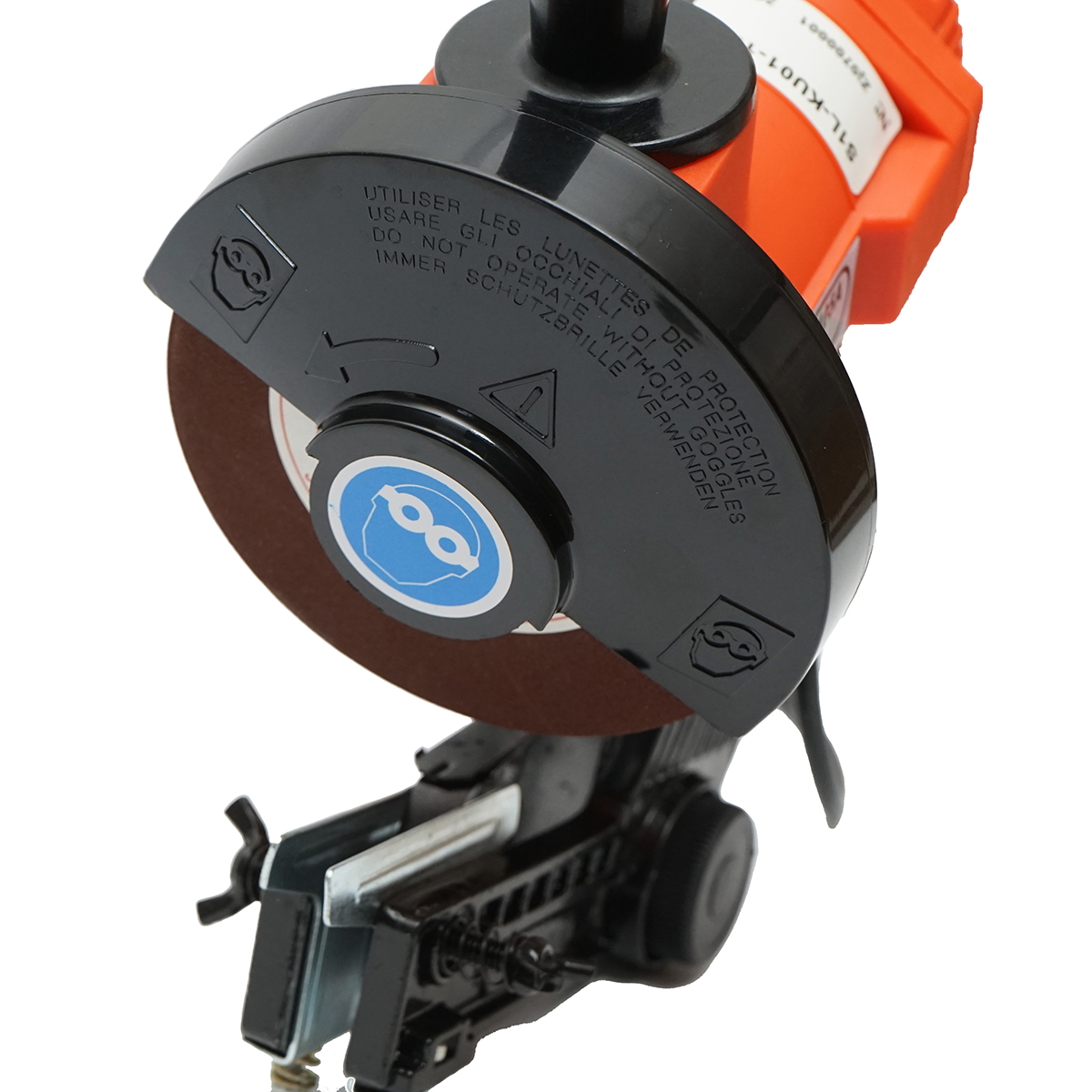 Masina ascutit lant drujba 85W, 220-230V, 5000 RPM, disc 108x22x3.2 mm / 108x22x4.8 mm, unghi ascutire 0-35, 2.41 Kg