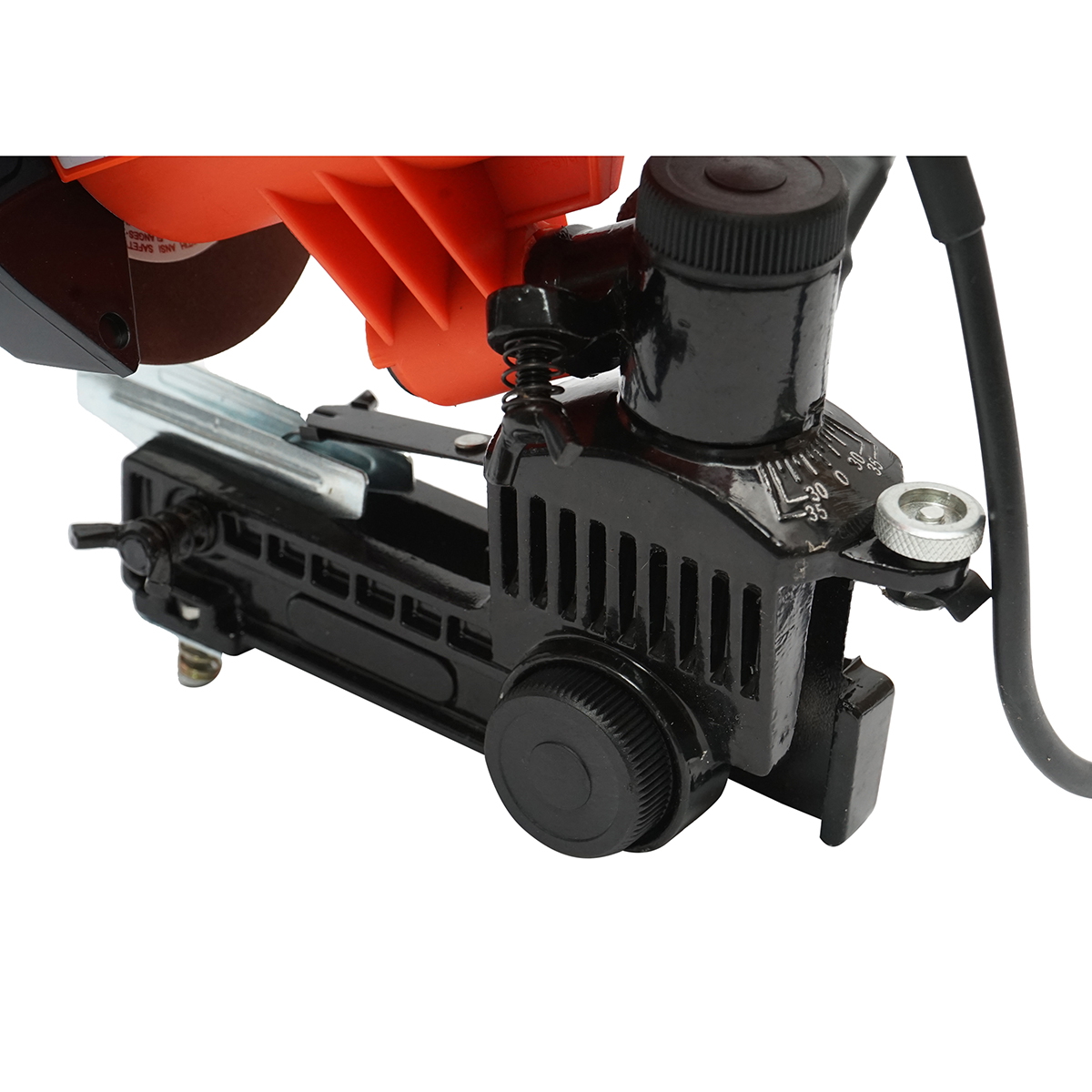 Masina ascutit lant drujba 85W, 220-230V, 5000 RPM, disc 108x22x3.2 mm / 108x22x4.8 mm, unghi ascutire 0-35, 2.41 Kg