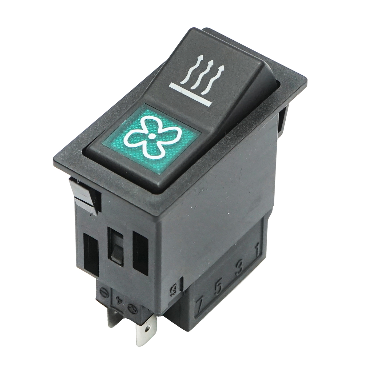 Intrerupator universal pentru incalzire si ventilatie