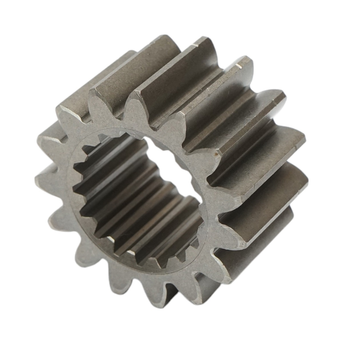 Pinion planetar fata Massey Ferguson, caneluri Z=15/17, cod OEM 3426875M1, compatibil Seria 300 (350, 362, 365, 375) si Seria 3000 (3050)