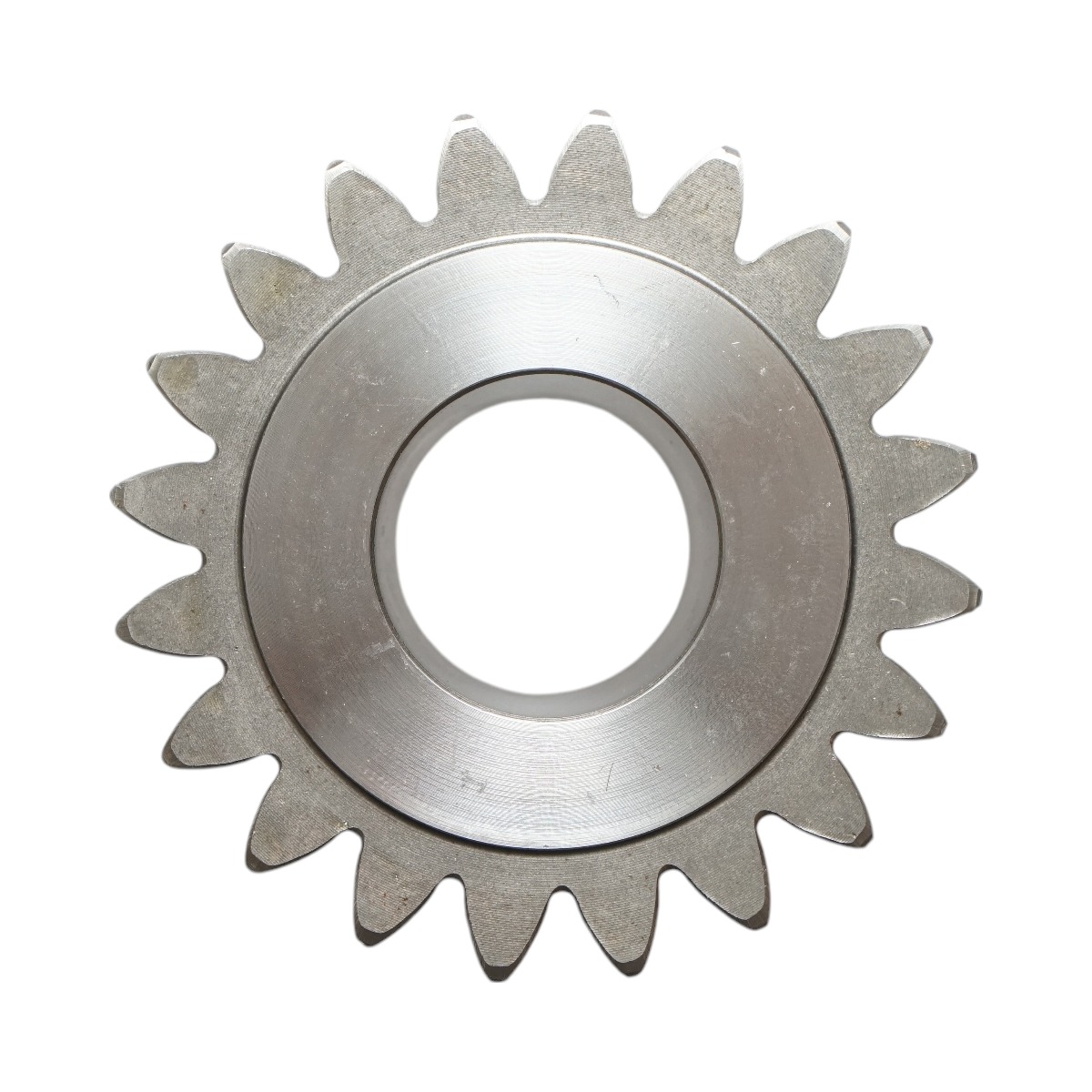 Pinion cutie viteza Massey Ferguson Z=15/20, caneluri 15/20, cod OEM 053310P1, pentru Seria 200 (265, 275, 290, 298), Seria 300 (390E), Seria 400 (425, 435, 440, 445, 460, 465, 475, 481, 492)