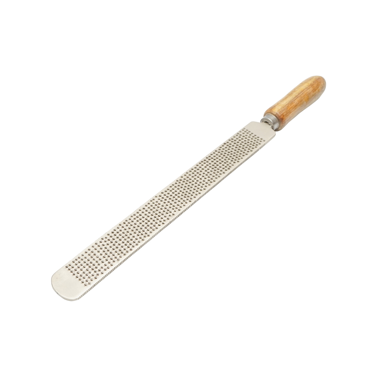 Raspila plata pentru copite dur/fin Breckner Germany, maner lemn, lungime 360 mm